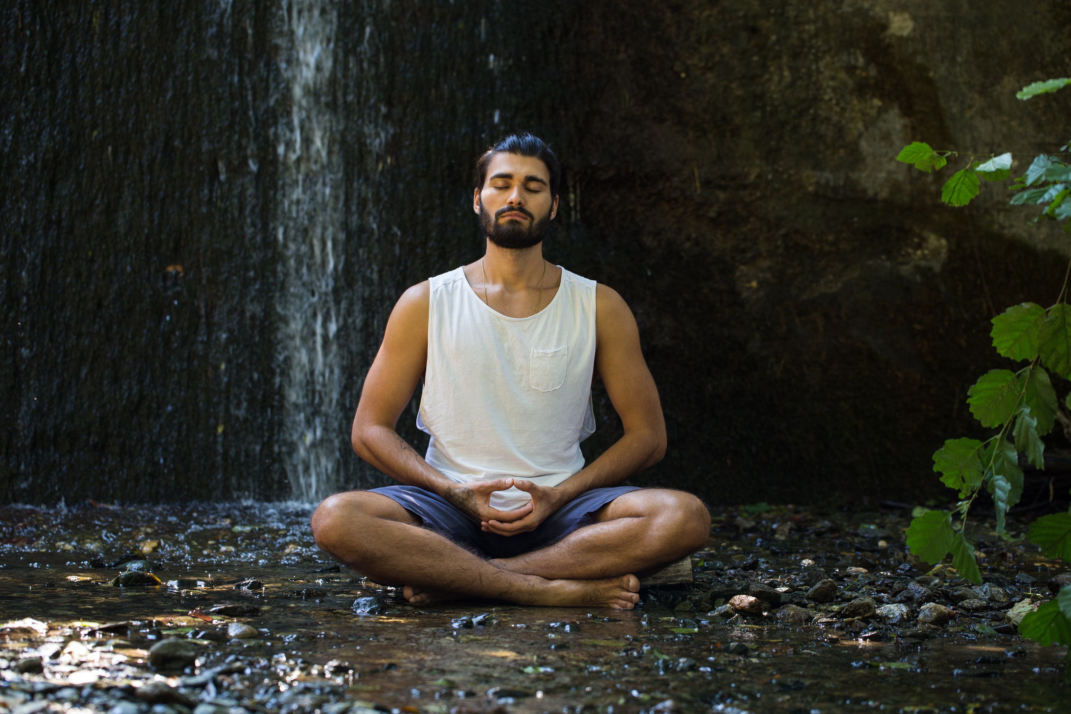 Man Meditating